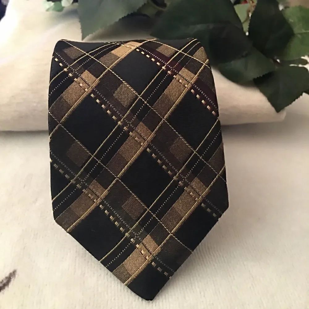 XMI Platinum Silk Tie